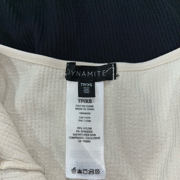 Dressy ribbed tank top. $15 for both or $7 for one - Picture 2 of 2